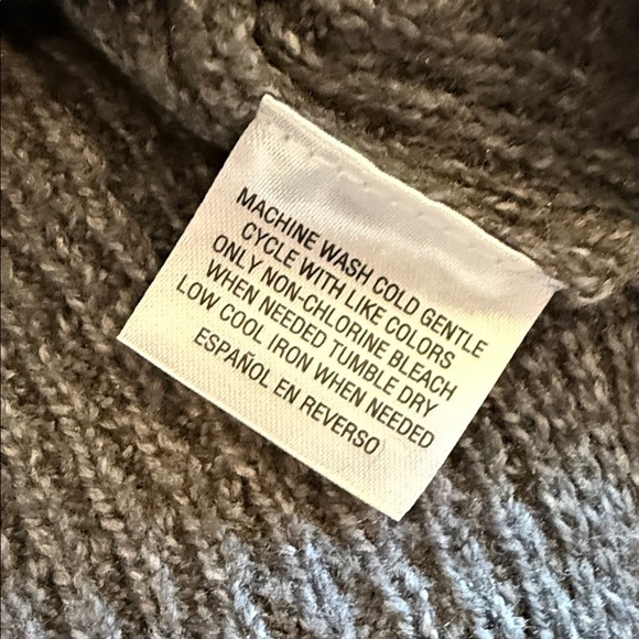 Style & Co. steel Grey Heather Cowl Neck Sweater NWT PM - Picture 9 of 15